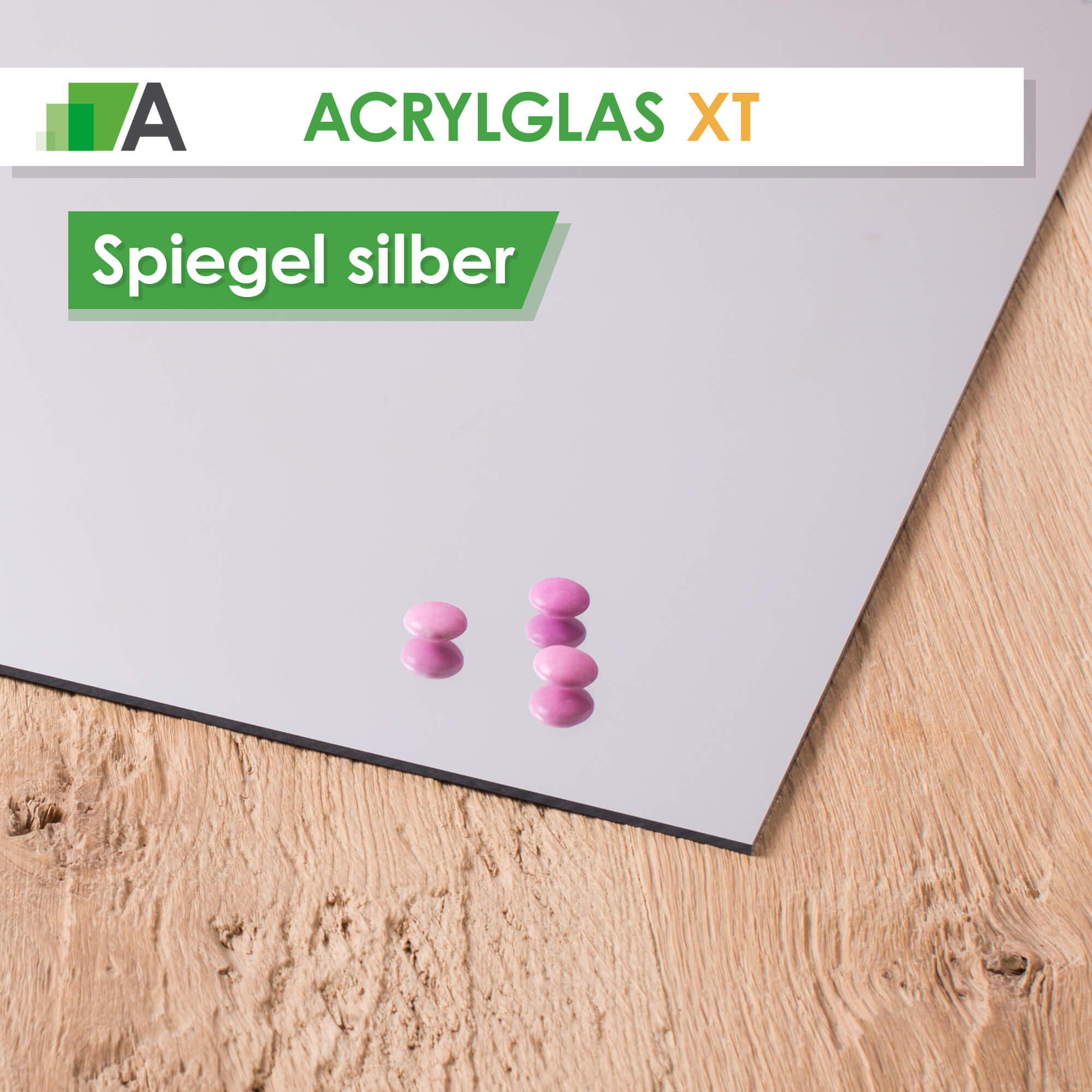 Acrylglas XT Spiegel individuell im Zuschnitt ⭐ ACRYLICS