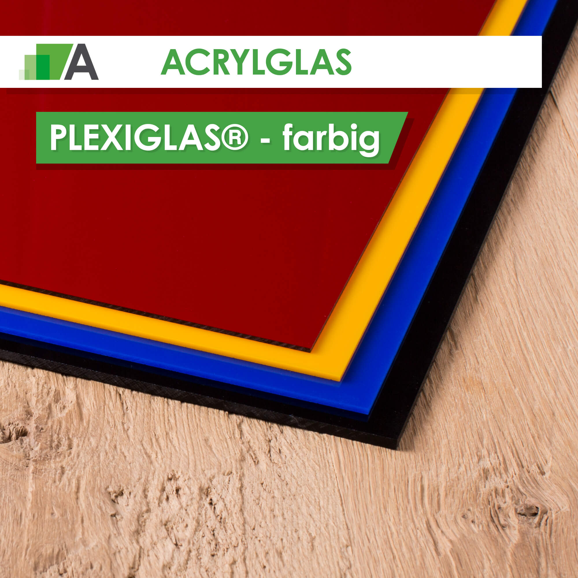 3mm Plexiglas® Acrylglas Zuschnitt verschiedene diverse Farben 