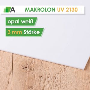 Makrolon® UV 2130 weiß opal 3mm