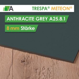 TRESPA® METEON® Anthracite Grey - A25.8.1 - Stärke 8mm - 3050 x 1530