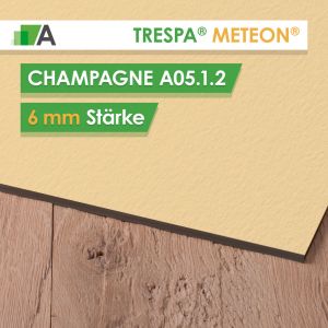 TRESPA® METEON® Champagne - A05.1.2 - Stärke 6mm - 4270 x 2130