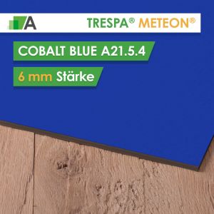 TRESPA® METEON® Cobalt Blue - A21.5.4 - Stärke 6mm - 3050 x 1530