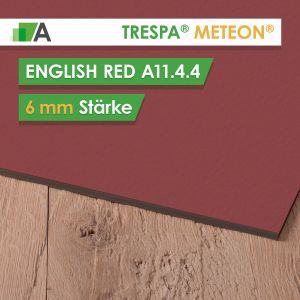 TRESPA® METEON® English Red - A11.4.4 - Stärke 6mm - 2550 x 1860