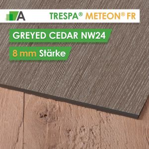 TRESPA® METEON® FR Greyed Cedar - NW24 - Stärke 8mm - 4270 x 2130