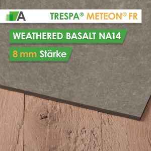 TRESPA® METEON® FR Weathered Basalt - NA14 - Stärke 8mm - 2135 x 2130