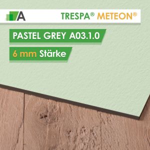 TRESPA® METEON® Pastel Grey - A03.1.0 - Stärke 6mm - 4270 x 2130