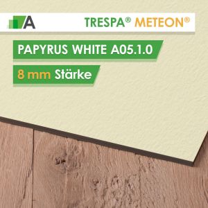 TRESPA® METEON® Papyrus White - A05.1.0 - Stärke 8mm - 4270 x 2130