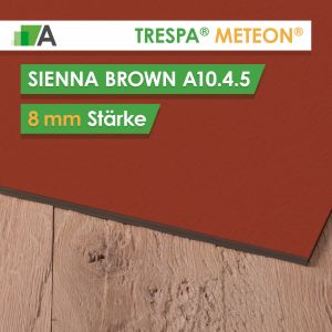 TRESPA® METEON® Sienna Brown - A10.4.5 - Stärke 8mm - 2550 x 1860 