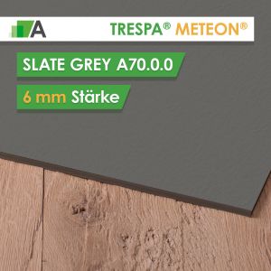 TRESPA® METEON® Slate Grey - A70.0.0 - Stärke 6mm - 3650 x 1860