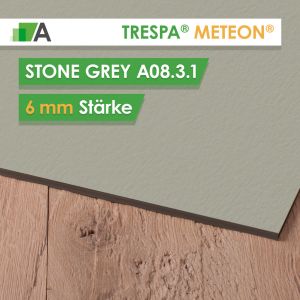 TRESPA® METEON® Stone Grey - A08.3.1 - Stärke 6mm - 2550 x 1860