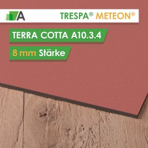 TRESPA® METEON® Terra Cotta - A10.3.4 - Stärke 8mm - 4270 x 2130