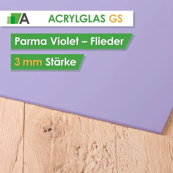 Acrylglas Pastell Flieder | PERSPEX® Parma Violet
