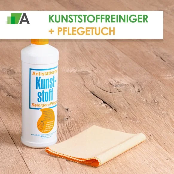 Set Antistatischer Reiniger + Pflegetuch