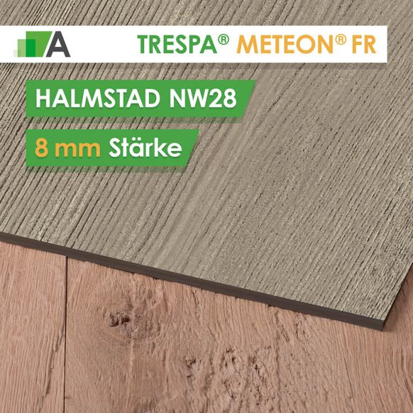 TRESPA® METEON® FR Halmstad - NW28 - Stärke 8mm - 3650 x 1860