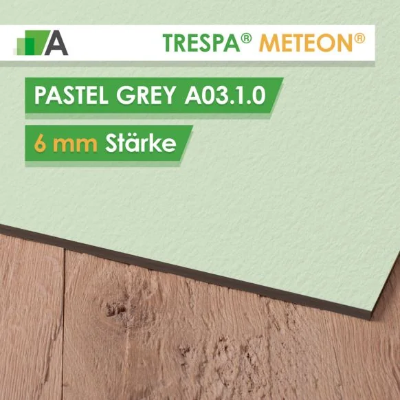 TRESPA® METEON® Pastel Grey - A03.1.0 - Stärke 6mm - 2550 x 1860