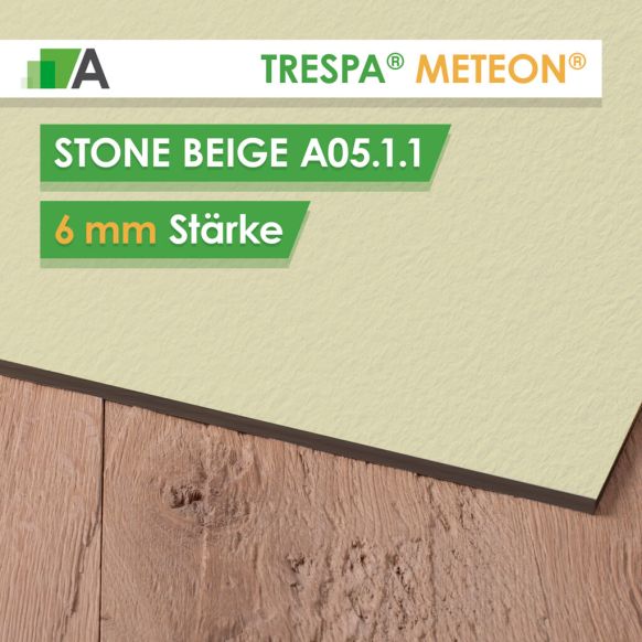 TRESPA® METEON® Stone Beige - A05.1.1 - Stärke 6mm - 3650 x 1860