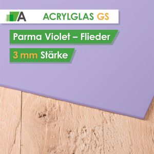 Acrylglas Pastell Flieder | PERSPEX® Parma Violet