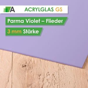 Acrylglas Pastell Flieder | PERSPEX® Parma Violet
