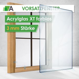 Acrylglas Vorsatzfenster XT farblos 3mm