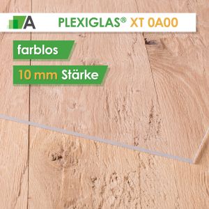 PLEXIGLAS® XT Stärke 10 mm farblos 0A000