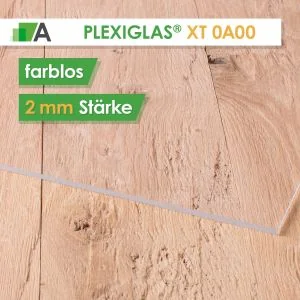 PLEXIGLAS® XT Stärke 2 mm farblos 0A000