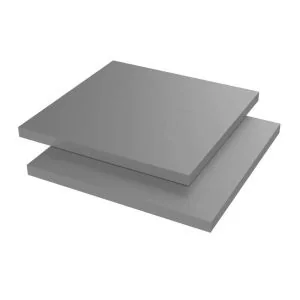 PVC-U Platte dunkelgrau 2 mm