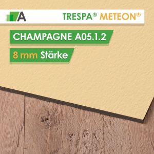 TRESPA® METEON® Champagne - A05.1.2 - Stärke 8mm - 2550 x 1860