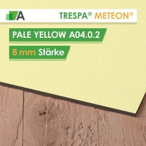 TRESPA® METEON® Pale Yellow - A04.0.2 - Stärke 8mm - 2550 x 1860