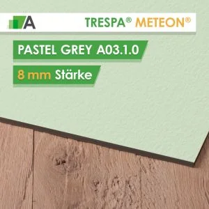 TRESPA® METEON® Pastel Grey - A03.1.0 - Stärke 8mm - 3050 x 1530