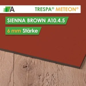 TRESPA® METEON® Sienna Brown - A10.4.5 - Stärke 6mm - 2550 x 1860