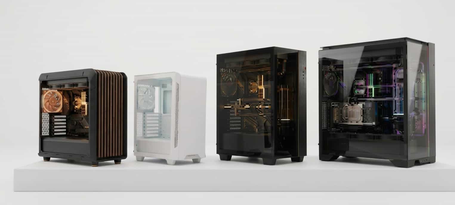 Acrylglas Computergehäuse in verschiedenen größen und Bauarten